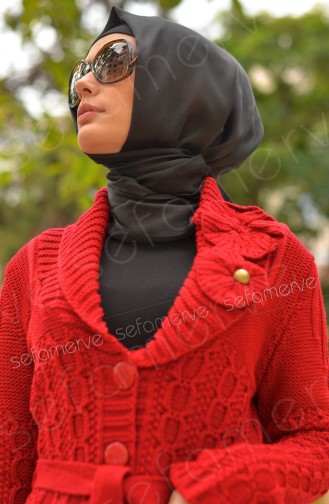 Hırka Tunik T3536-04 Kırmızı