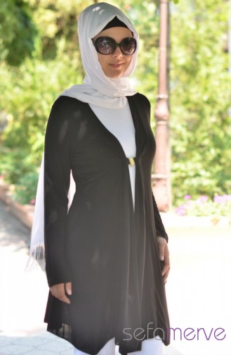 Hırka Tunik 751-03 Siyah