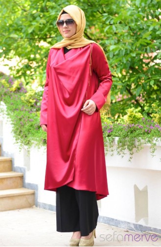 Filiz Yetim Hırka Tunik 8242-01 Bordo