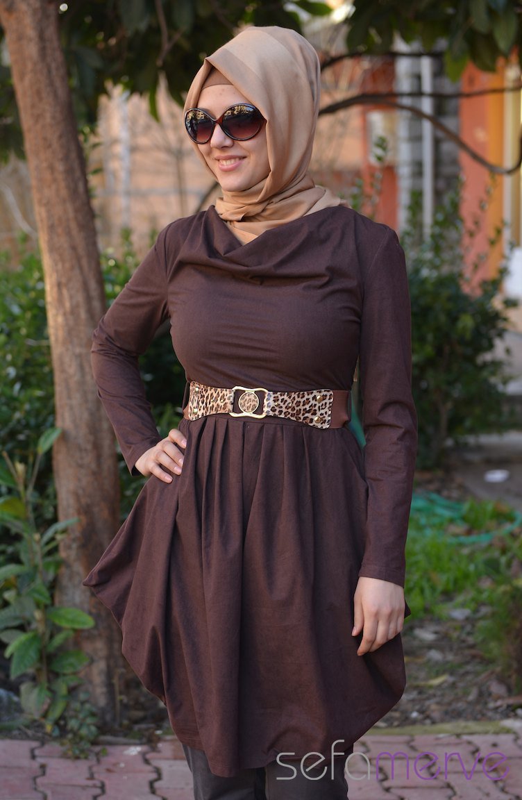 Dress tunik hijab top