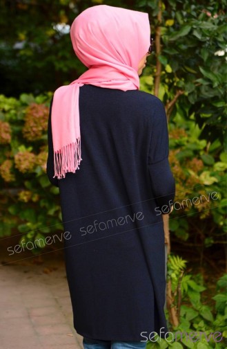 Triko Tunik 3739-07 Lacivert