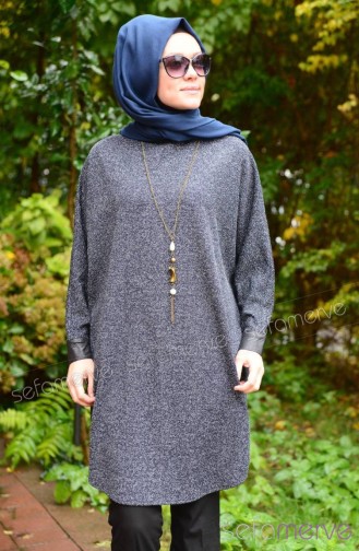 Navy Blue Tuniek 2086-05