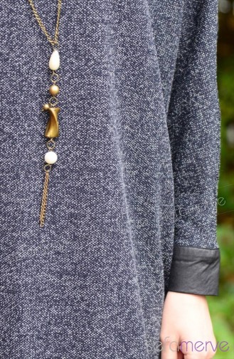 Navy Blue Tuniek 2086-05