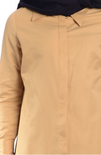 Tunique Couleur safran 1040-04