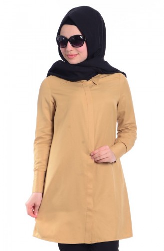 Tunique Couleur safran 1040-04