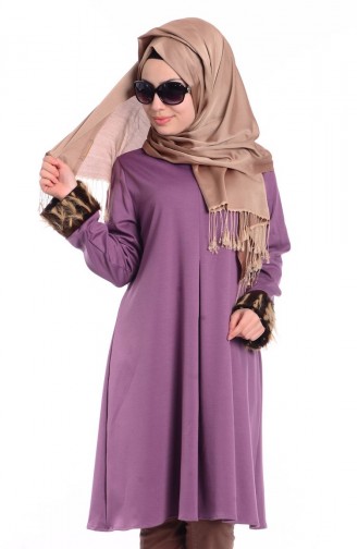 Tunique Couleur Lilas 1051-02