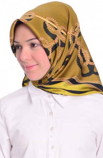 Sefamerve Ceyda Eşarp 10 Yağ Yeşili