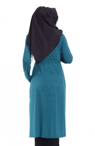 Tesettür Hırka 4193-04 Yeşil