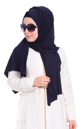 Navy Blue Shawl 07