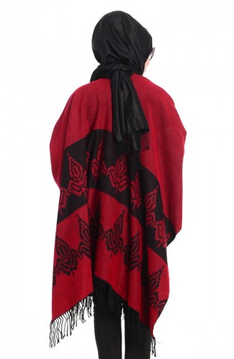 Red Poncho 11525-49