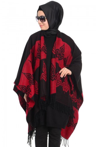 Red Poncho 11525-49