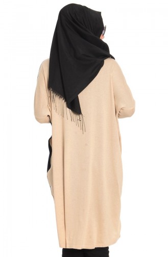 Triko Tunik 3535-07 Bej