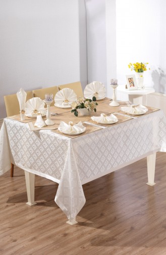 HÜRREM YEMEK TAKIMI - 8 PÇT Bej