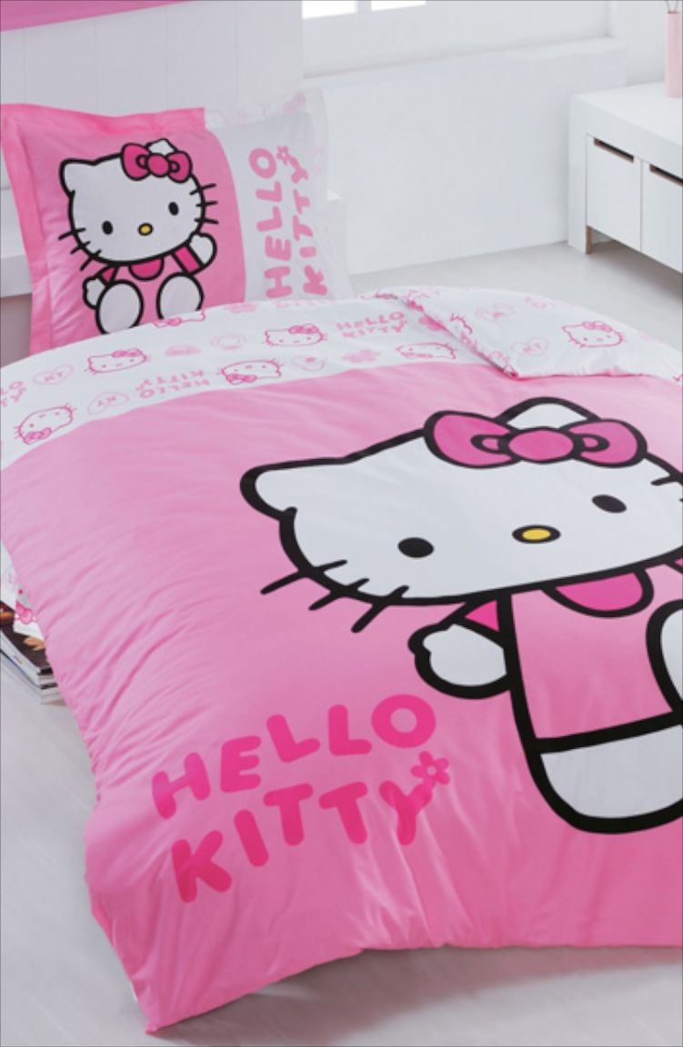 Hello Kitty Nevresim Takimi Berry (Pvc Paket) 003743