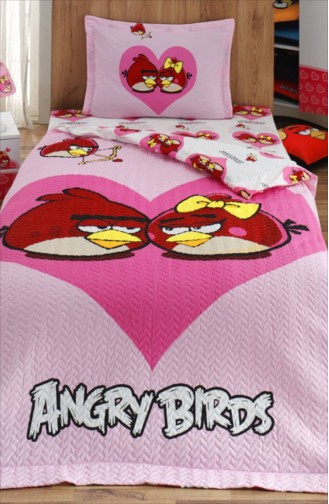 Angry Birds Angry Birds 4 Mevsim Polycoton Set 005907