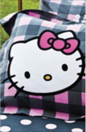 Hello Kitty 2 Li Yastik Kilifi Hello Kitty Style 8699458113428