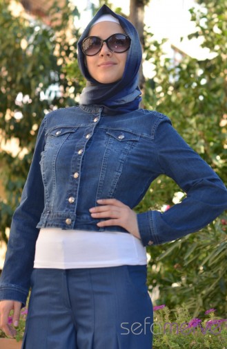 Kısa Kot Ceket 5028-01
