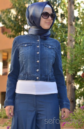 Kısa Kot Ceket 5028-01