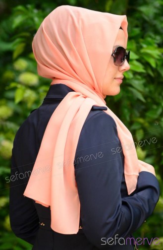 Sefamerve Lamia Shawl 22 Salmon  22