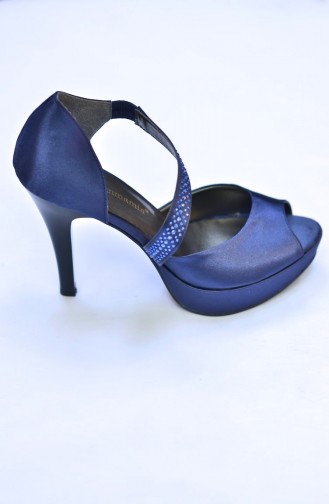 Mammamia Navy Blue Saten 097 12KA-3055-097