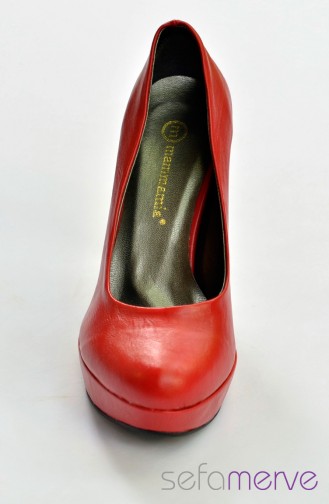 Mammamia Red Heel Shoe 11 12YA-3600-011