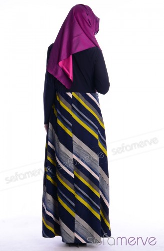 Hijab Dress WB 5445-01 Olive Green 5445-01