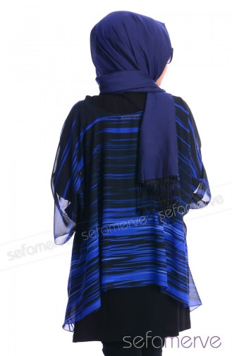 Tubanur Tunik İkili Takım 2046-01 Saks