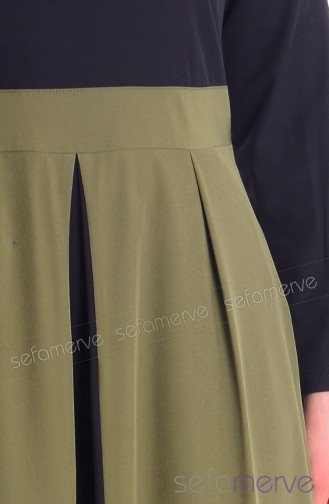Hijab Dress WB 5446-05 Army Green 5446-05