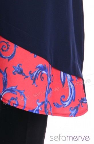 Hijab Tunic WB 4690-01 Navy 4690-01