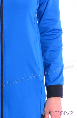 Minahill Tesettür Eşofman Takımı 2943-02 Saks