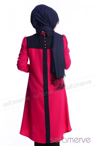 Dark Fuchsia Tuniek 4331-06
