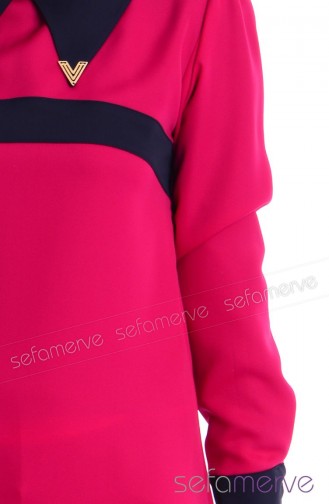 Dark Fuchsia Tuniek 4331-06
