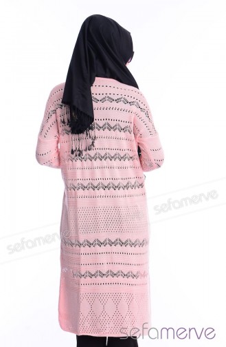 Merserize Cardigan 3341-07 Powder Pink 3341-07