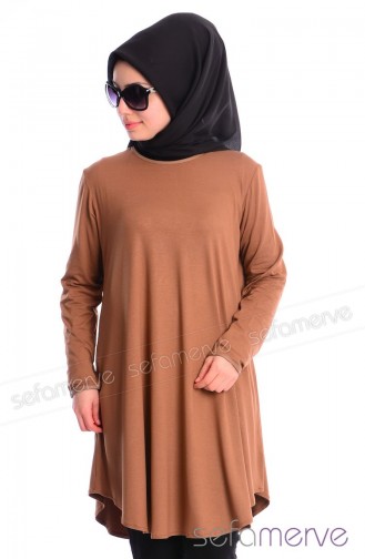 Hijab Tunic AFL 0622-03 Light Brown 0622-03
