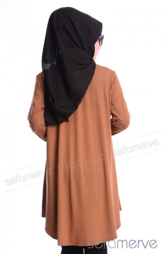Hijab Tunic AFL 0622-03 Light Brown 0622-03