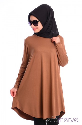 Hijab Tunic AFL 0622-03 Light Brown 0622-03