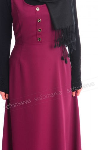 Jile Elbise 7166-09 Mor