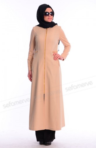 Miss Yağmur Yazlık Pardesü 7194-01 Bej
