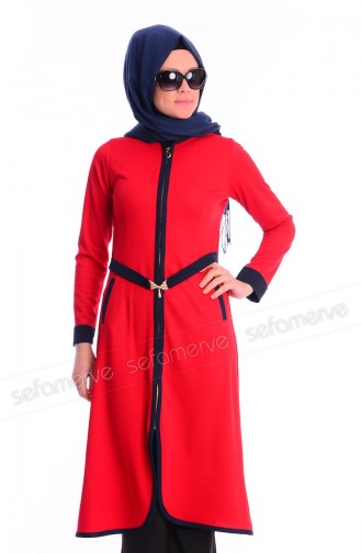 Perçem Kap 5129-03 Kırmızı