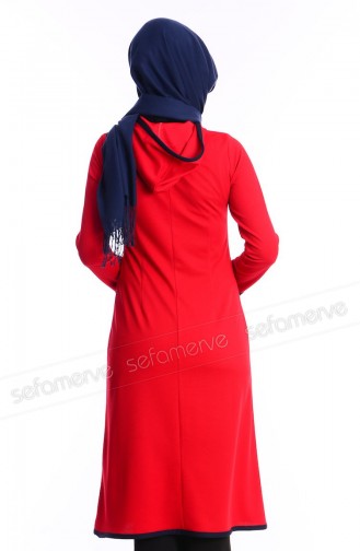 Perçem Kap 5129-03 Kırmızı