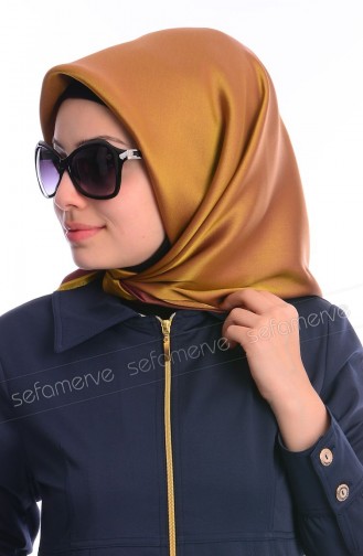 Sefamerve Zühre Eşarp 03 Gold Mürdüm
