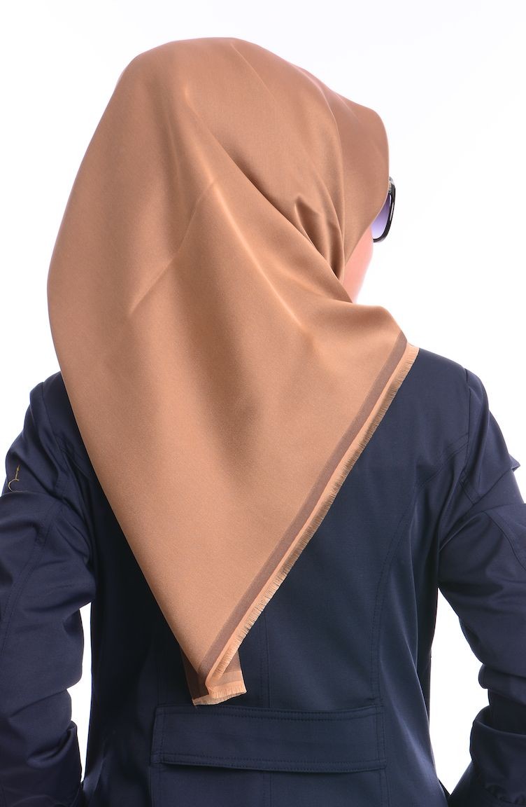 Sefamerve Zuhre Scarf 14 Light Brown 14 Sefamerve