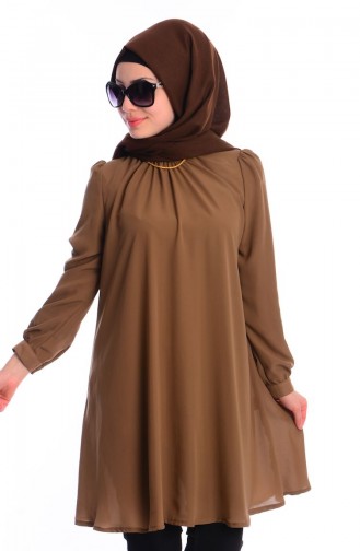 Hijab Tunic All Day 50445-08 Brown 50445-088