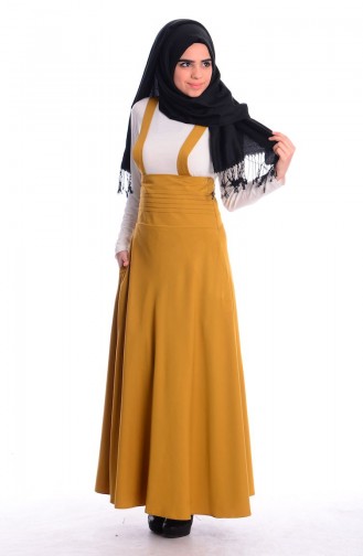 Salopet Etek Perçem 1281-02 Hardal