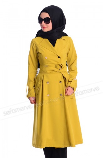Tesettür Kap 5162-08 Sarı