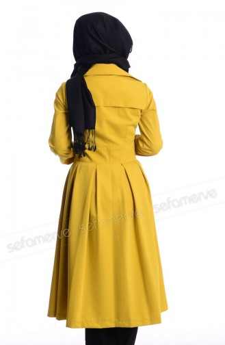 Tesettür Kap 5162-08 Sarı