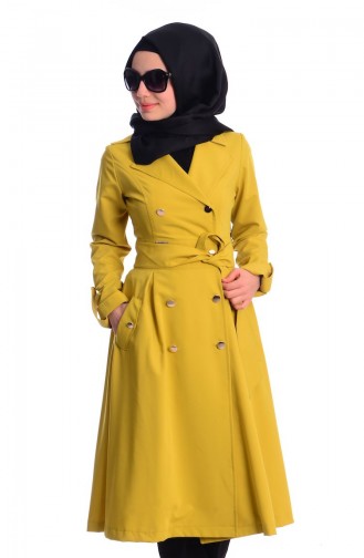 Tesettür Kap 5162-08 Sarı