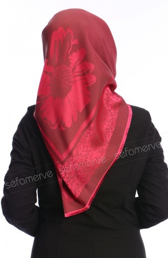 Sefamerve Defne Eşarp 02 Mercan Kahve