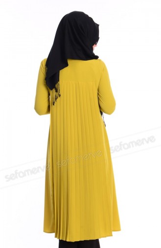 Ameerah Tesettür Tunik 5902-06 Fıstık Yeşili