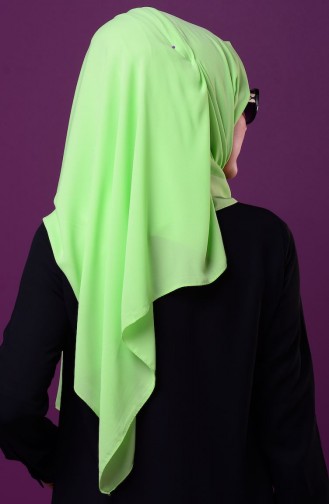 Neon Green Shawl 18